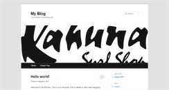 Desktop Screenshot of kahunasurfshop.com