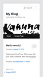 Mobile Screenshot of kahunasurfshop.com